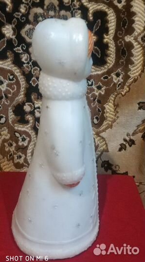 Снегурочка пластмассовая из СССР