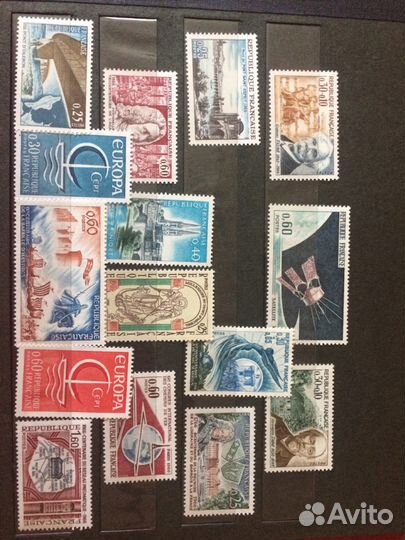 Марки альбом Франция