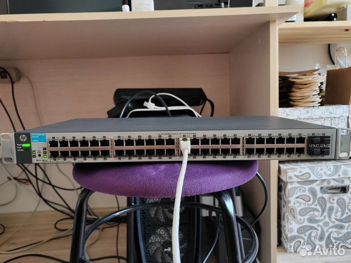 Коммутатор hp 1810-48G 48 x RJ45 J9660a