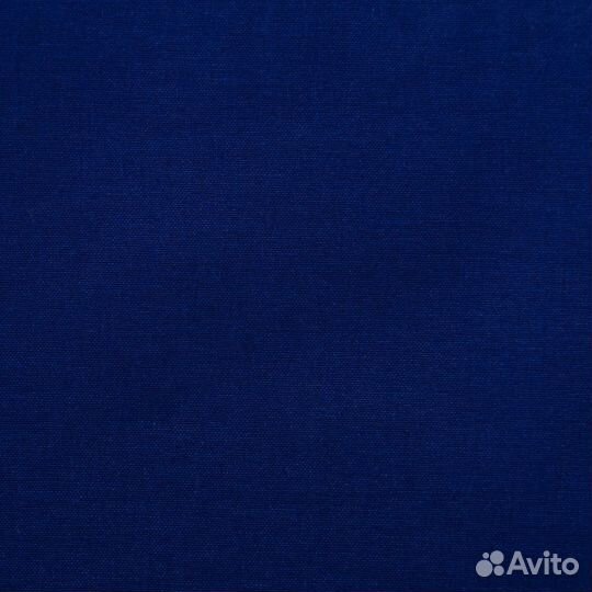 Постельное белье синее поплин 1.5