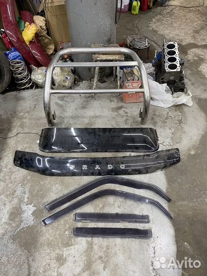 Кенгурятник Toyota Land Cruiser Prado 95