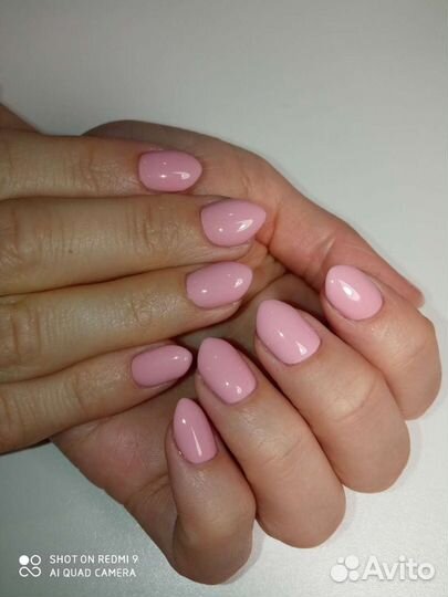 Маникюр с покрытием гель-лаком