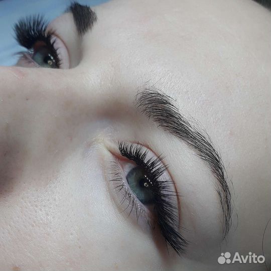 Наращивание ресниц на дому