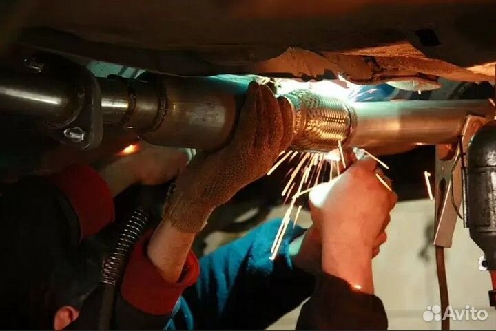 Ремонт глушителя Kia Optima 2015-2018