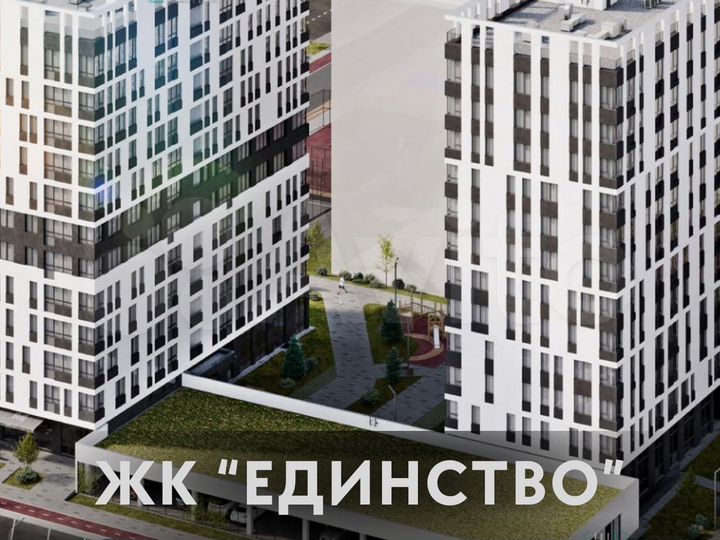 2-к. квартира, 52 м², 4/12 эт.