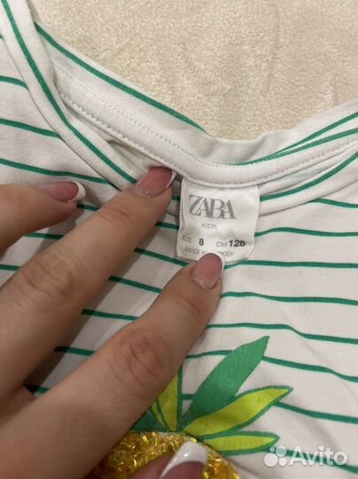 Футболка zara 128