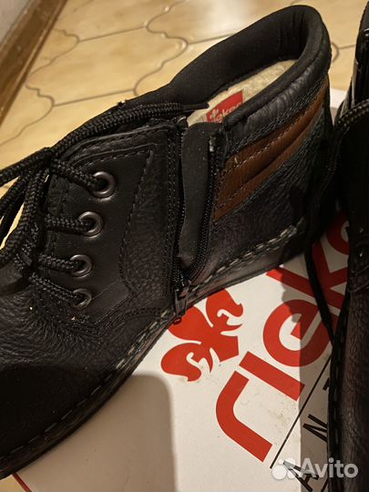 Полуботинки мужские зимние