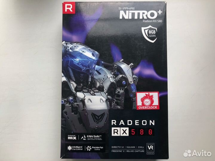 Sapphire Nitro + RX580 8GB