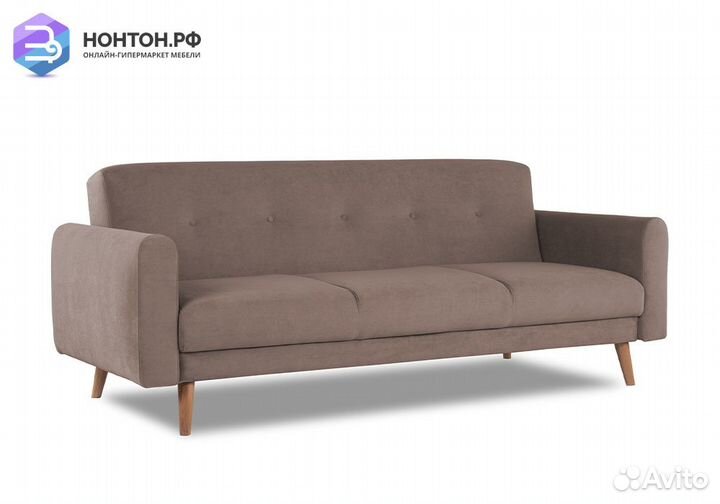 Диван книжка Паэн коричневый