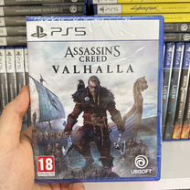 Assassins creed valhalla ps5 диск, новый