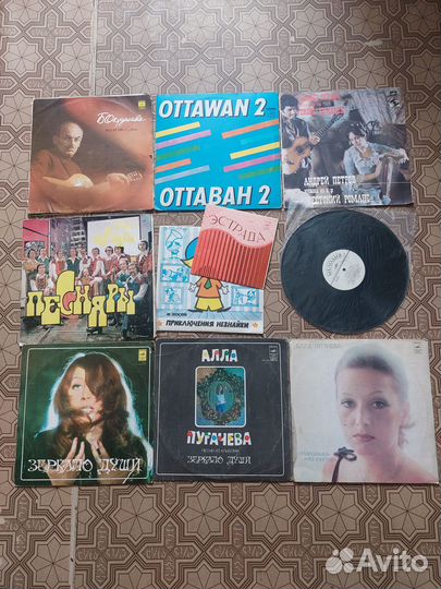 Пластинки советские - поп и диско