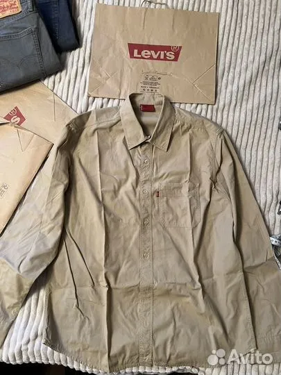 Рубашка мужская levis xl