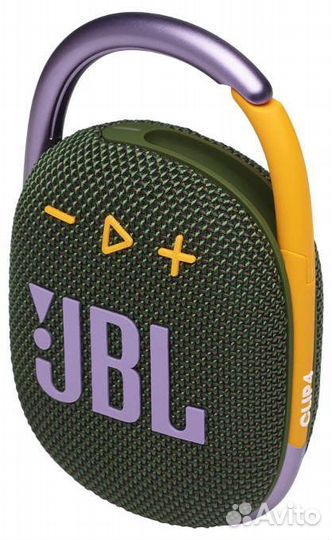 Портативная колонка JBL Clip 4 Green (jblclip4GRN)