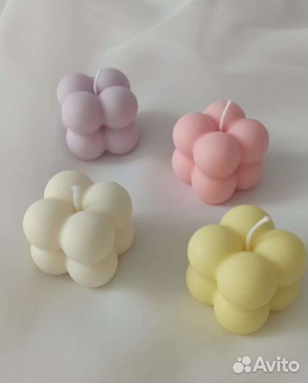 Свечи из соевого воска 