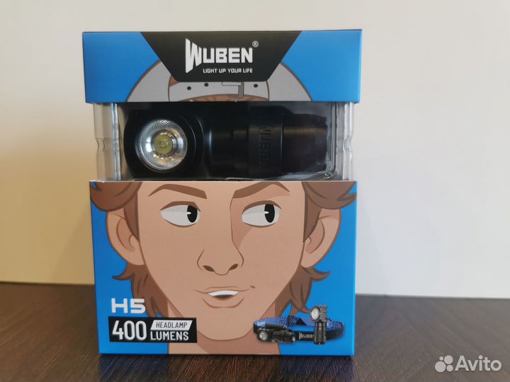 Налобный фонарь Wuben H5 Li-Ion Новый Гарантия