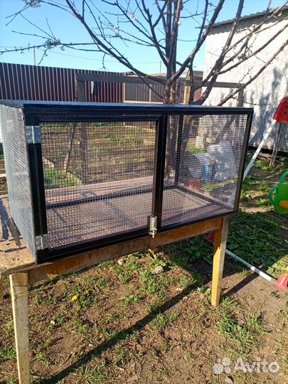 Клетка.Вольер.Выгул для кроликов,перепелов,курей