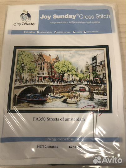 Набор для вышивания крестом новый