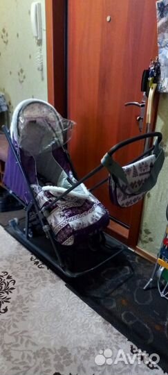 Санки коляска Nika kids