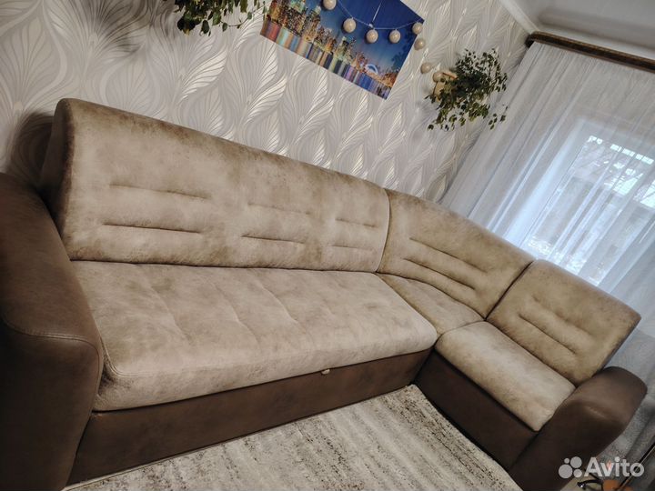 Угловой диван бу