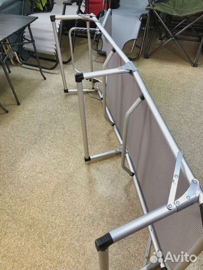 Раскладушка алюминиевая