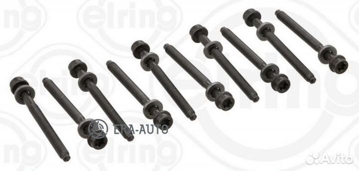 Elring 804.870 Ком/кт болтов ГБЦ 10 штук