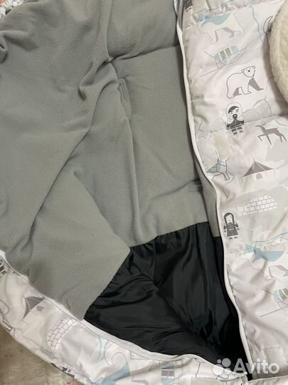 Зимний конверт в коляску мимими