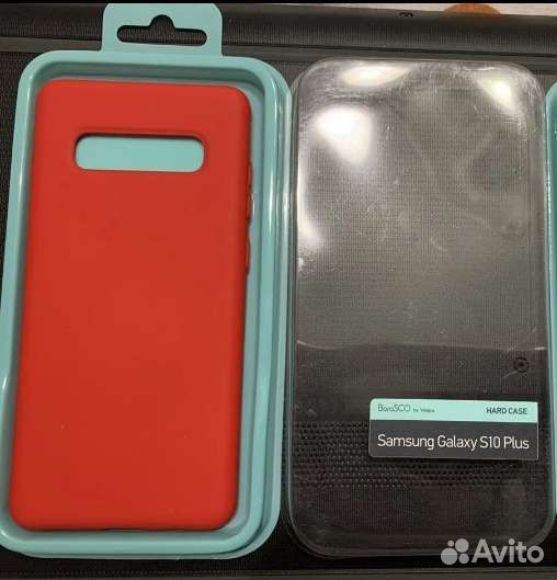 Чехол samsung galaxy s10 plus красный