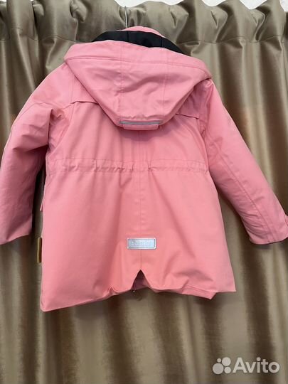 Парка куртка reima зимняя детская