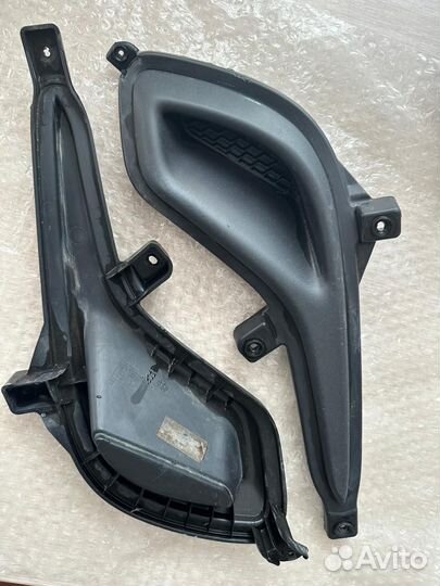 Заглушка птф solaris 1 передний бампер