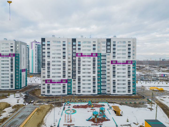 2-к. квартира, 59,1 м², 3/16 эт.