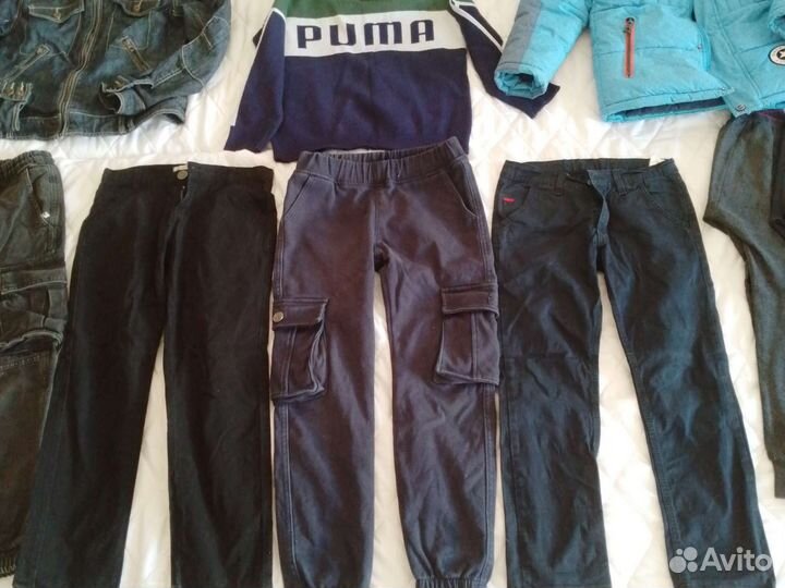 Вещи пакетом на мальчика 140 146
