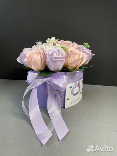 Мыльные розы. Букет из мыльных роз на 8-ое марта