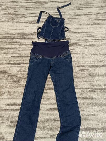 Комбинезон и джинсы для беременных