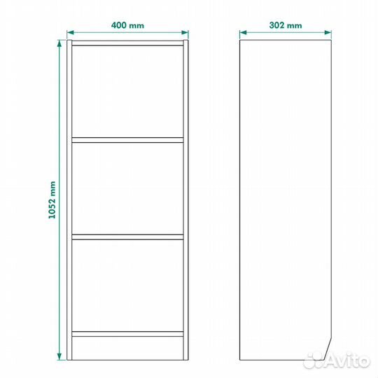 Стеллаж Вилли 106-40