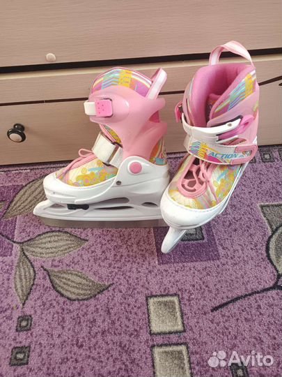 Раздвижные коньки для девочки