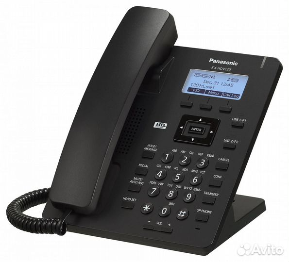 Телефон SIP Panasonic KX-HDV130RU