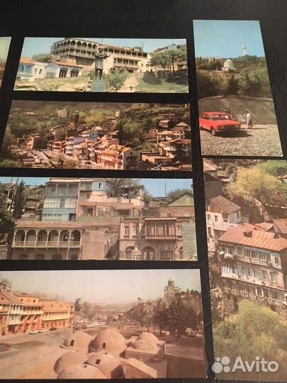 Открытки Тбилиси Tbilisi 11 штук