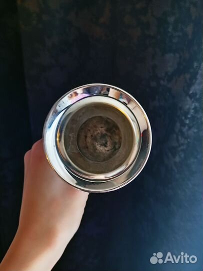 Мельхиор, бокал и рюмки