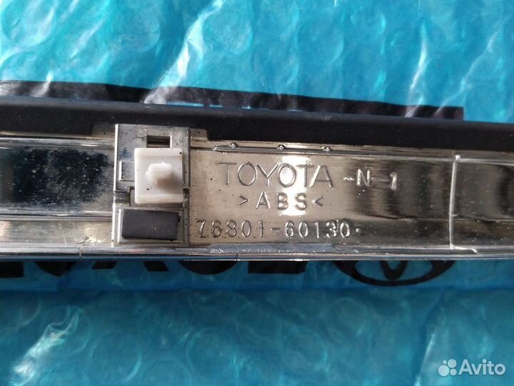 Накладка багажника лексус лх 570 хром Оригинал 08