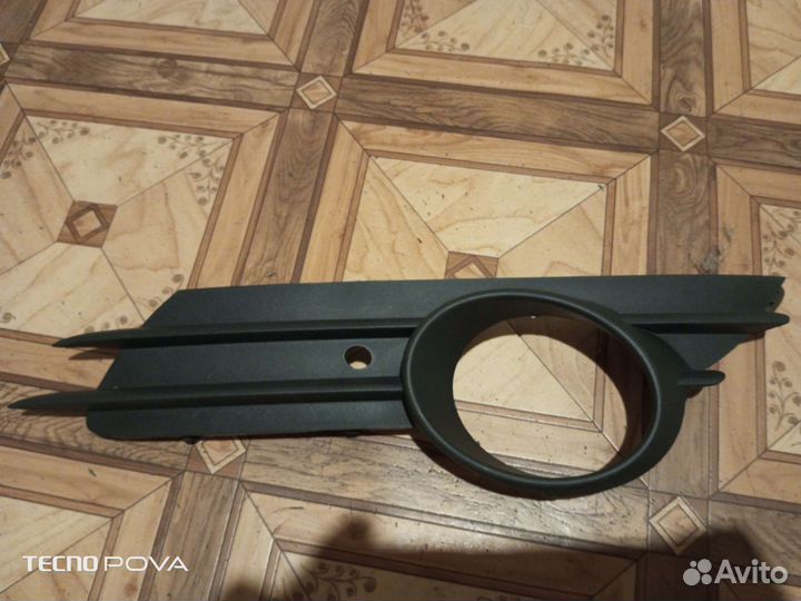 Накладка на решетку бампера Opel corsa