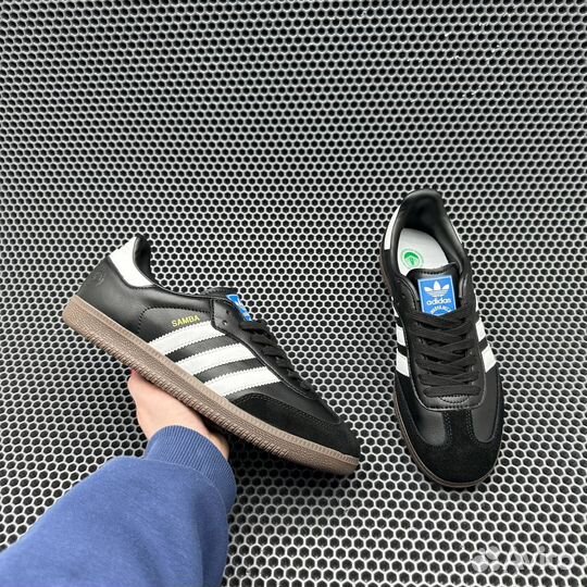 Кроссовки Adidas Samba OG GS Black White