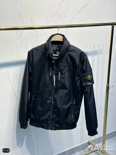 Ветровка куртка Stone Island черная