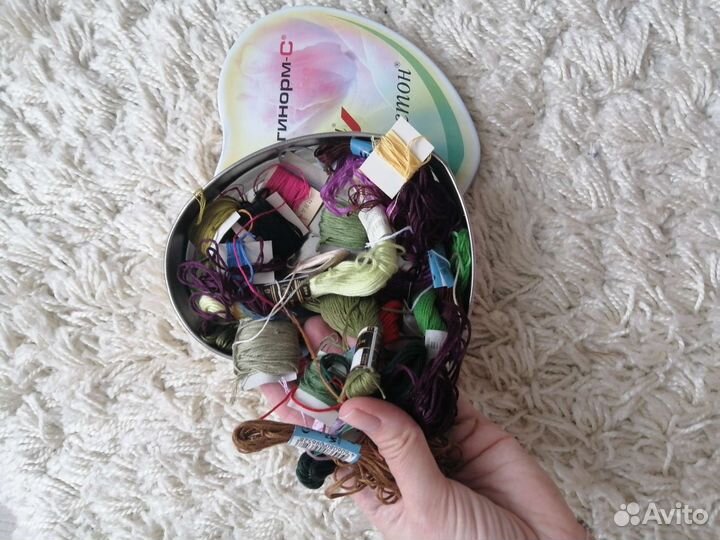 Нитки мулине для вышивания