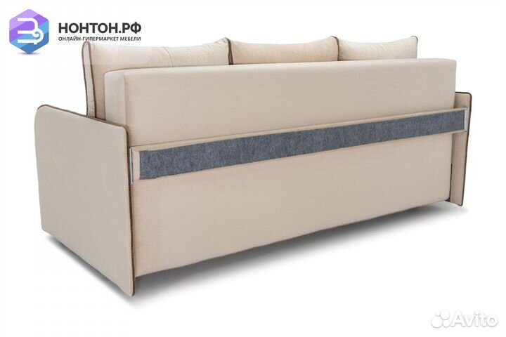 Диван еврокнижка Лозанна бежевый