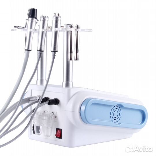 Комбайн: РФ-лифтинг, oxyjet, дермабразия, вакуум