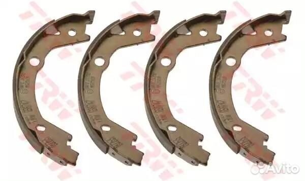 Комплект тормозных колодок, стояночная тормозная с