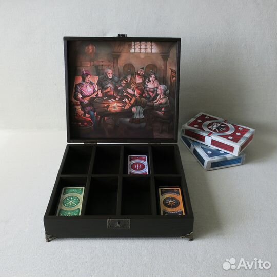 Ведьмак 3 Гвинт шкатулка для 8 колод