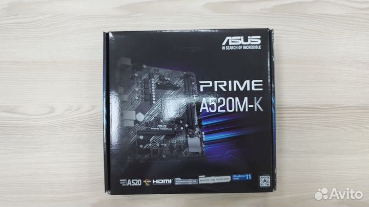 Комплект AMD Ryzen 5 3600 + Asus A520M-K
