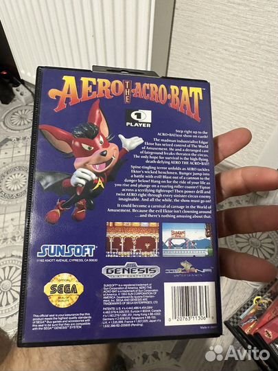 Aero the acro-bat sega genesis