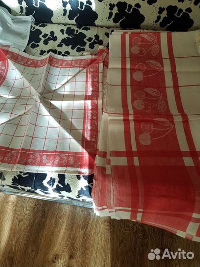 Скатерти льняные новые